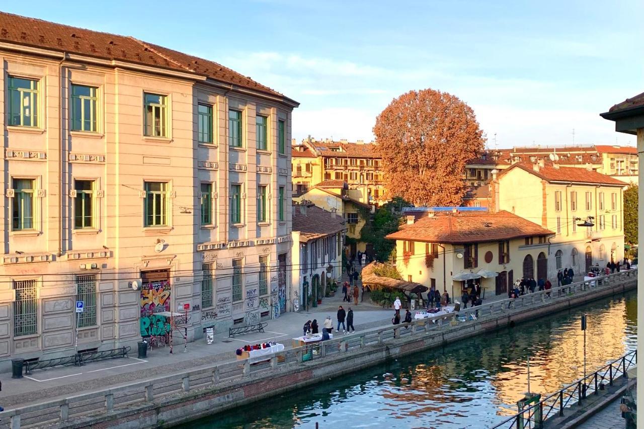Canal View Historical Apartment Mailand Exterior foto